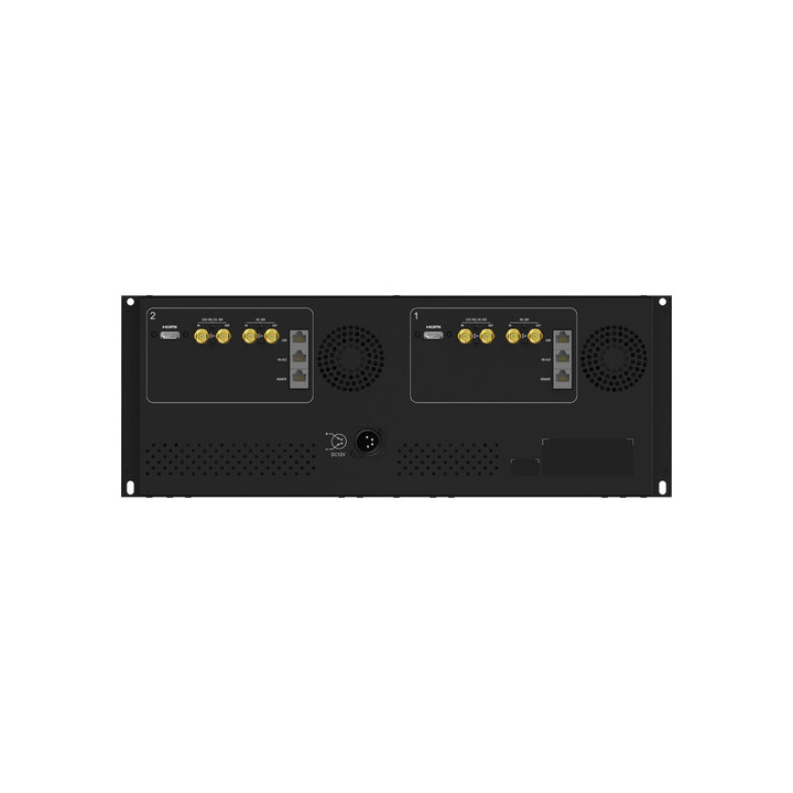 TVLogic TVL-R-9D - Dual 10.1" 12G-SDI Rackmount Monitor