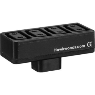 Hawkwoods PC-40 - Power-con (male) - 4 way Power-con Female Plug-in