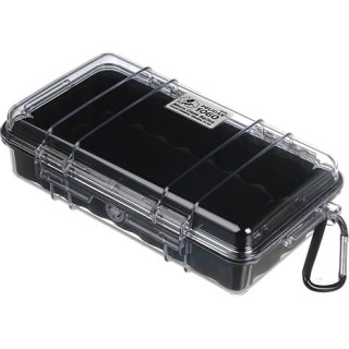 Pelicase 1060-025-100E - MicroCase Clear Case with Black Liner