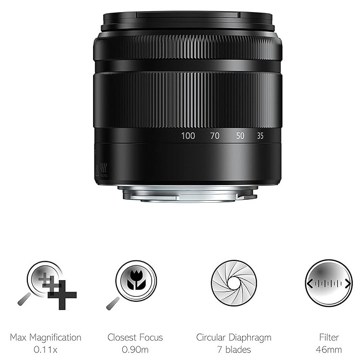 Panasonic H-FS35100E-K - Lumix G 35-100mm F4-5.6 black