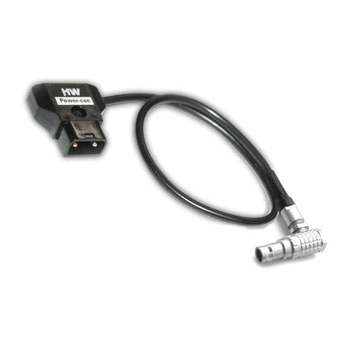 Hawkwoods D2MR-45-L0B.2MR - D-Tap 2pin M - Lemo 0B 2pin M R/A (Bond, Bolt) 45cm (LA-69A)