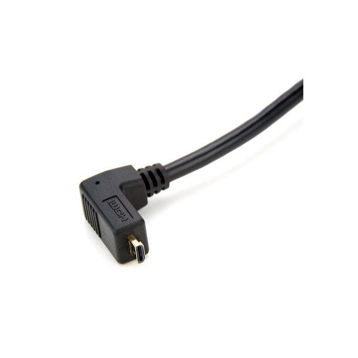 Atomos ATOMCAB005 - 1 X Coiled - Right-Angle MICRO to Micro HDMI Cable