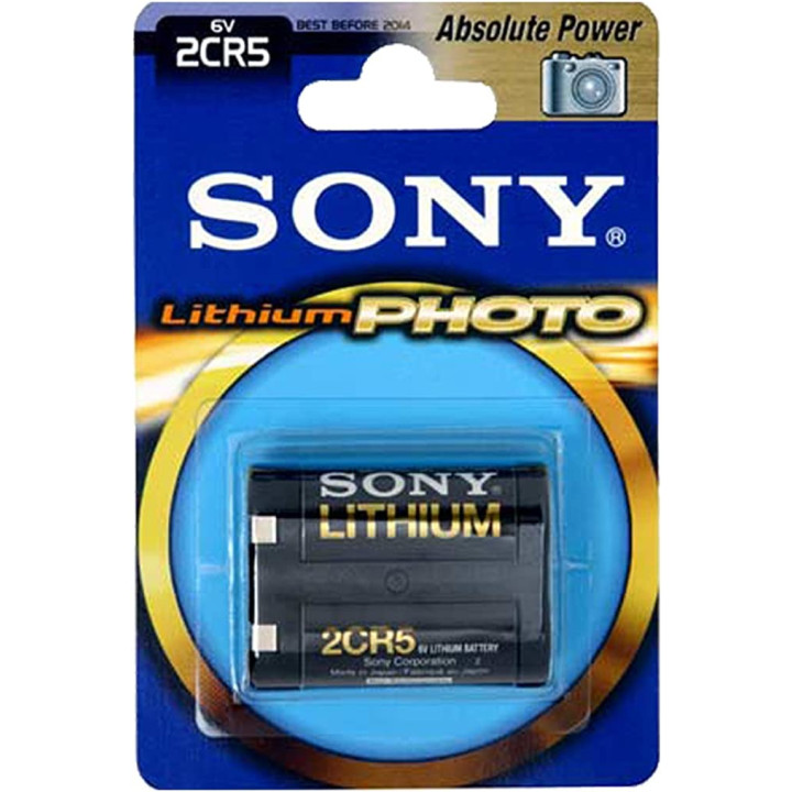Sony 2CR5B1A - Lithium Photo 6V 1-pc Blister pack