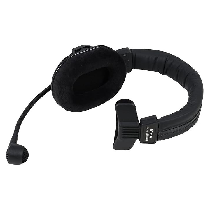 Beyerdynamic DT 280 MkII - One ear headset, closed dyn. Microphone (hypercardioid), 80 Ohm