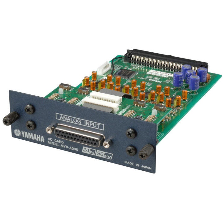 Yamaha MY8-AD96 - 8 Channel Analog Input Card