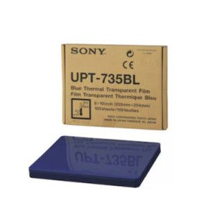 Sony UPT-735BL - 8 x 10 Inch Blue Thermal Film for UP-D72XR