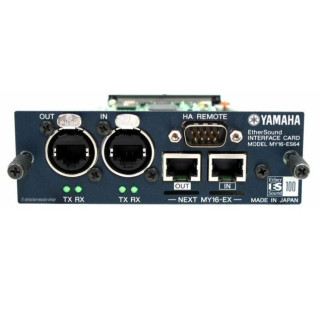 Yamaha MY16-ES64 - 16 Channel EtherSound I/O Card