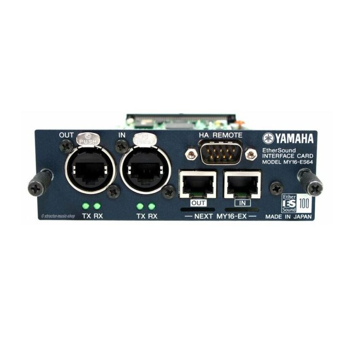 Yamaha MY16-ES64 - 16 Channel EtherSound I/O Card