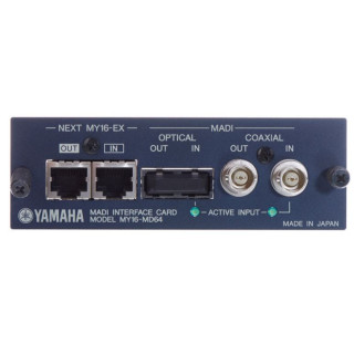 Yamaha MY16-MD64 - 16 Channel MADI I/O Card