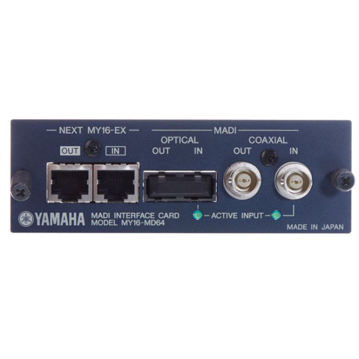 Yamaha MY16-MD64 - 16 Channel MADI I/O Card