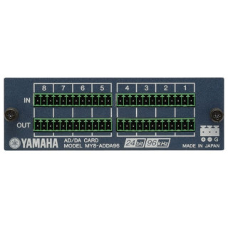 Yamaha MY8-ADDA96 - 8 Channel analogue I/O card
