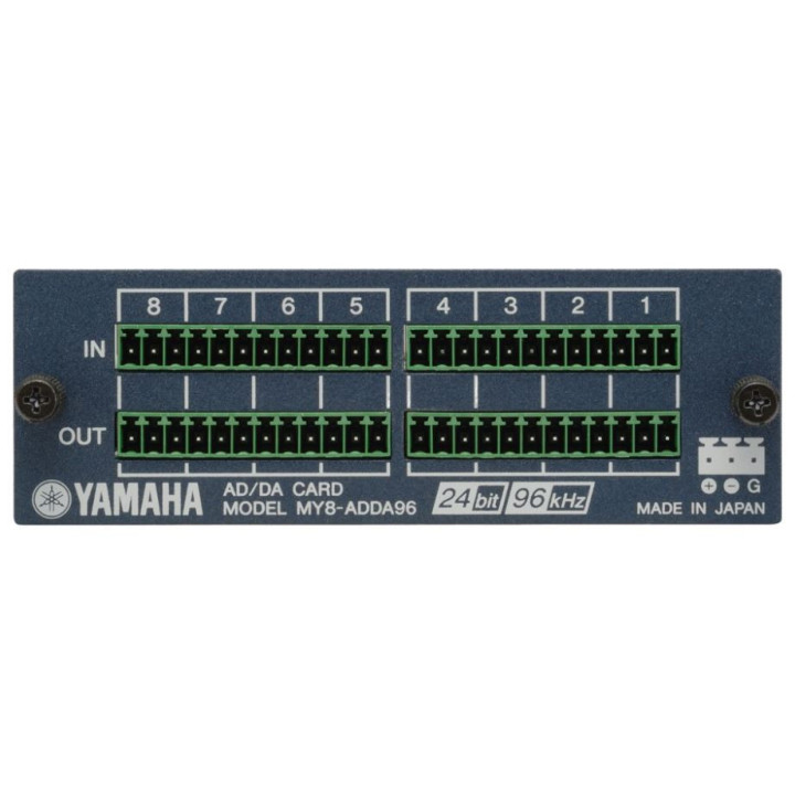 Yamaha MY8-ADDA96 - 8 Channel analogue I/O card