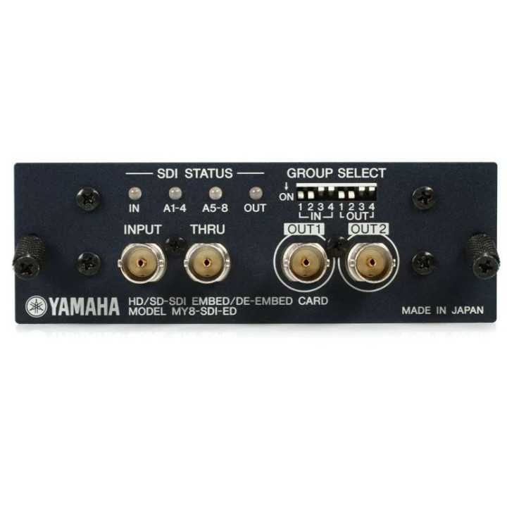 Yamaha MY8-SDI-ED - 8 Channel HD-SDI Embed/De-embed Card