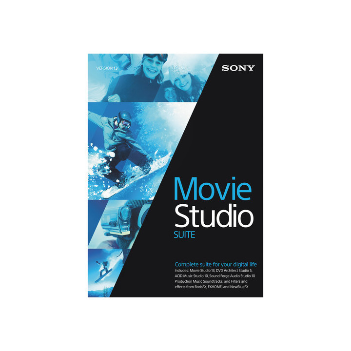 Sony SMST13099ESD - Movie Studio 13 Suite Single User Download