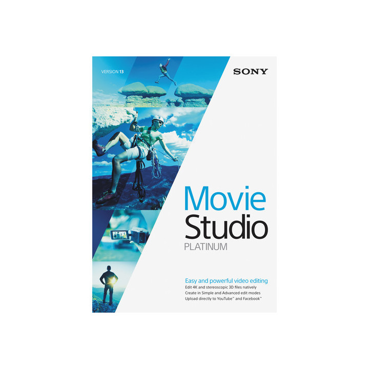 Sony SPMS13099ESD - Movie Studio 13 Platinum Single Download