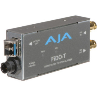 AJA FiDO-T-R0 - Canale singolo SD/HD/3G SDI verso Fibra Ottica
