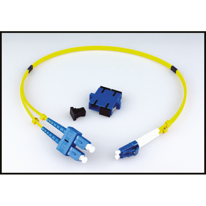 Lynx LC/SC DUP 0.5m - Duplex LC/SC Fiber Adapter Kit (SMF) 0.5m