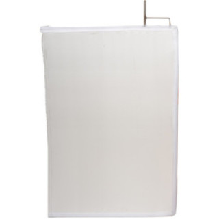 Matthews 149556 - 24 inches x 36 inches China Silk - White