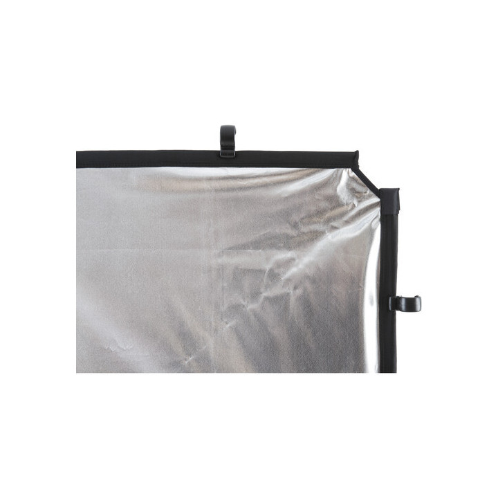 Manfrotto LL LR81231R - Skylite Rapid Fabric Reflector (Silver/White, 3.6 x 6.6')
