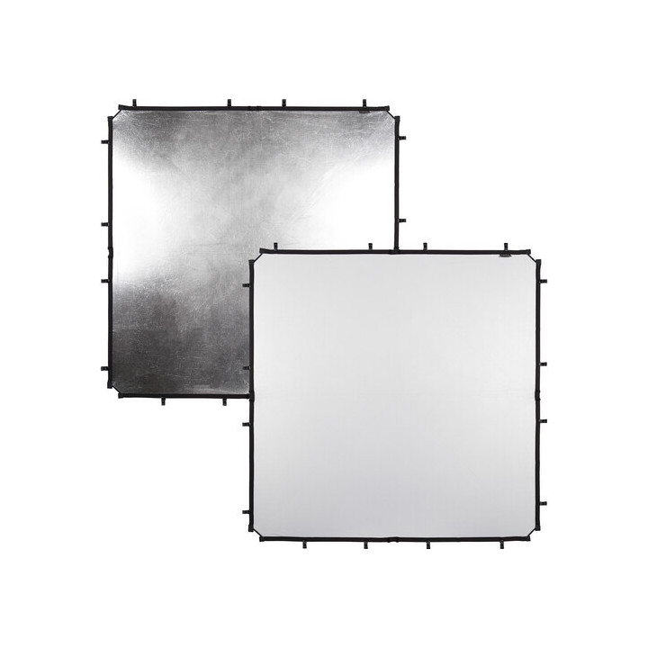 Manfrotto LL LR81531R - Skylite Rapid Silver/White Fabric (5 x 5')