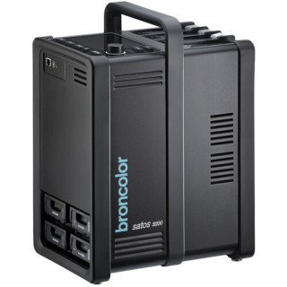 Broncolor 31.076.XX - Satos 3200 Generatore (con Due Batterie e Due Alimentatori)