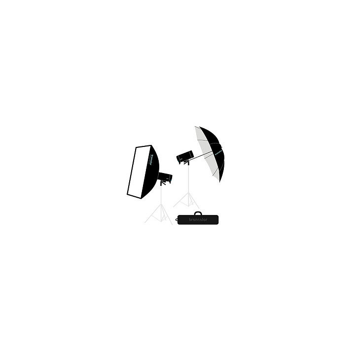 Broncolor 31.770.XX - Inspiration Kit with 2 Stelos 800 L