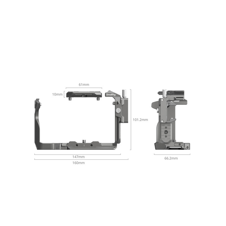 SmallRig 4770 - HawkLock Quick Release Cage Kit for Sony FX3 / FX30