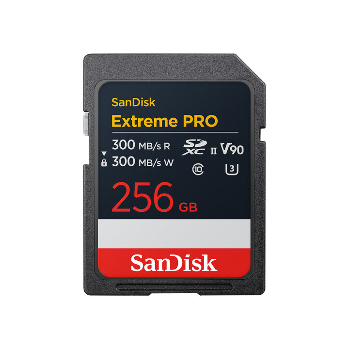 Sandisk SDSDXDM-256G-GN4IN - 256GB Extreme PRO UHS-II SDXC Memory Card