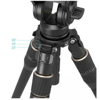 SmallRig 4643 - Carbon Fiber Tripod Kit FT-S303