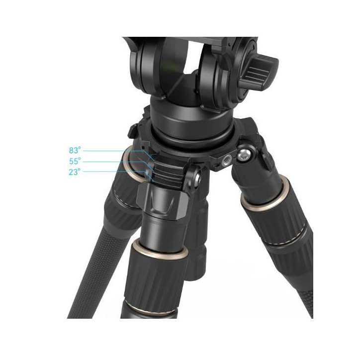 SmallRig 4643 - Carbon Fiber Tripod Kit FT-S303