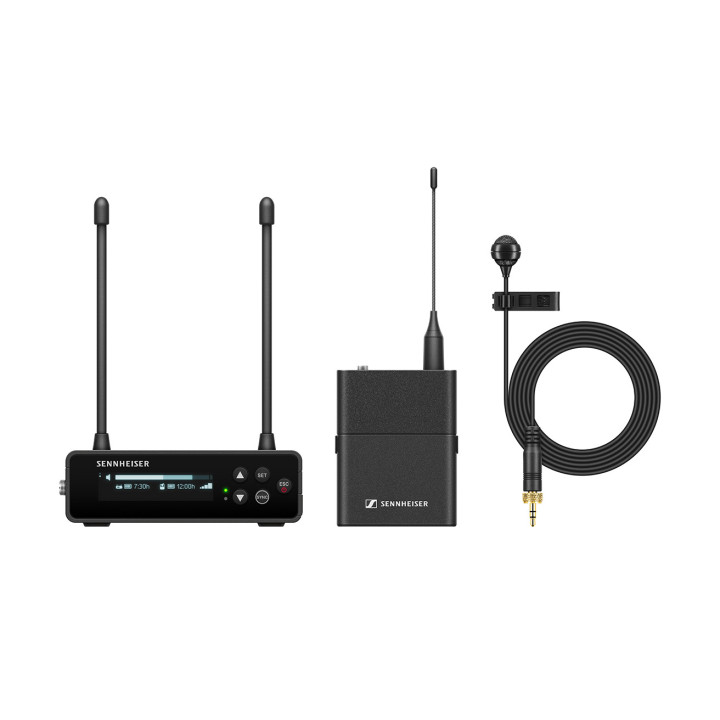 Sennheiser EW-DP ME4 SET (Q1-6) - Digital Wireless Cardioid Lavalier Microphone System (Q1-6: 470 to 526 MHz) - Blackfriday