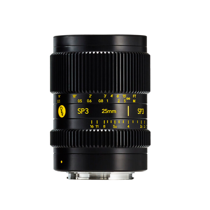 Cooke CO-SP3-25 - SP3 Full Frame Spherical Prime Lens 25 mm, T2.4, E-Mount (Feet/Meters)