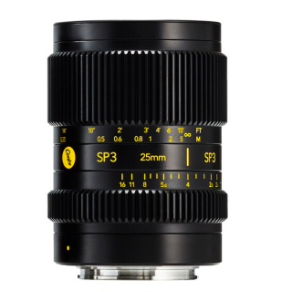 Cooke CO-SP3-25 - SP3 Full Frame Spherical Prime Lens 25 mm T2.4- RF-Mount -15.RF.7.0 (Feet/Meters)