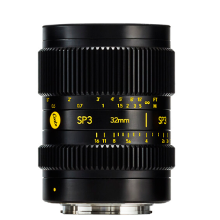 Cooke CO-SP3-32 - SP3 Full Frame Spherical Prime Lens 32 mm, T2.4, RF-Mount (Feet/Meters)