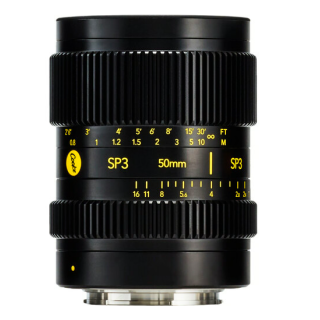 Cooke CO-SP3-50 - SP3 Full Frame Spherical Prime Lens 50 mm, T2.4, RF-Mount (Feet/Meters)