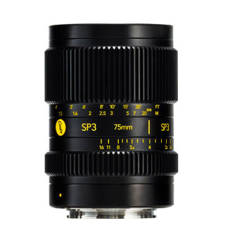 Cooke CO-SP3-75 - SP3 Full Frame Spherical Prime Lens 75 mm, T2.4, E-Mount (Feet/Meters)