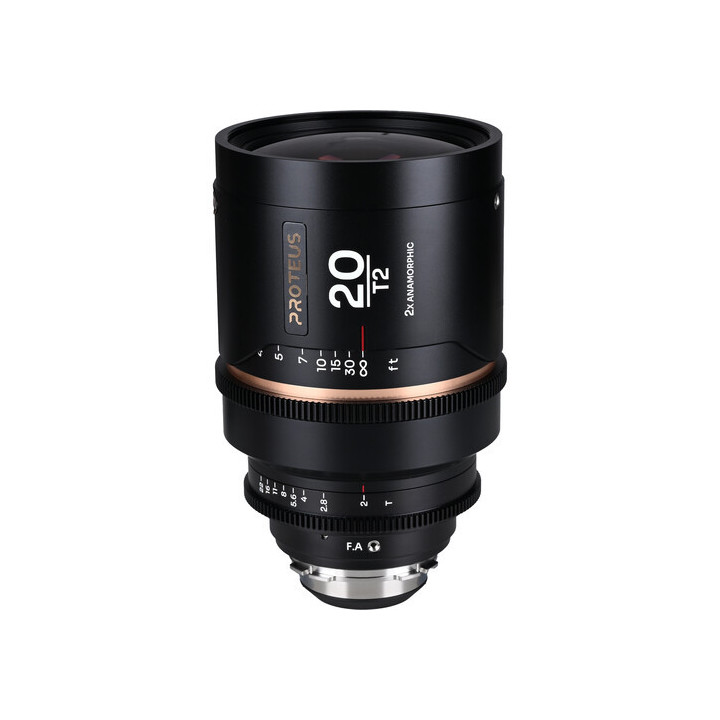 Laowa VE2020PLEFAM - Proteus 2X Anamorphic 20mm T2 - Amber