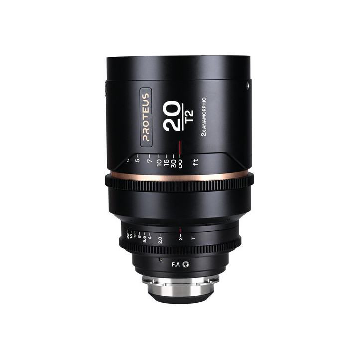 Laowa VE2020PLEFAM - Proteus 2X Anamorphic 20mm T2 - Amber