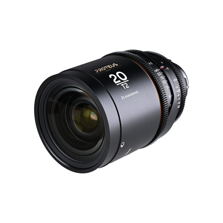 Laowa VE2020PLEFAM - Proteus 2X Anamorphic 20mm T2 - Amber