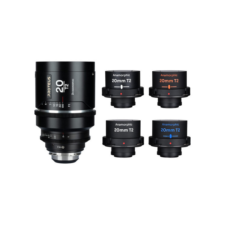 Laowa VE2020PLEFM-F - Proteus Flex 2X Anamorphic 20mm T2 - Arri PL+EF