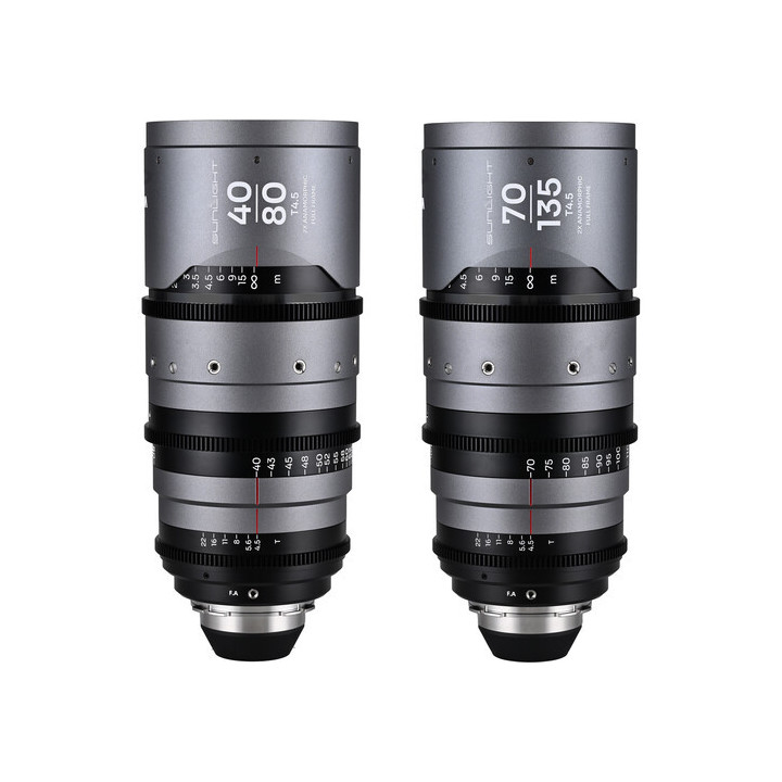 Laowa VE4070BPLC - Sunlight 2X Anamorphic Zoom 2-Lens Bundle(40-80mm,70-135mm) (Clear)