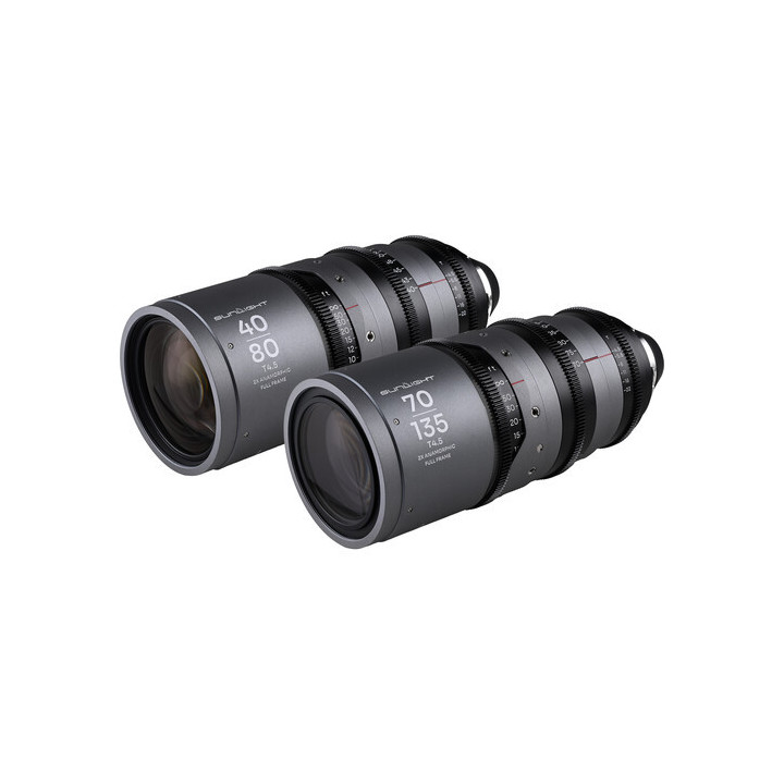 Laowa VE4070BPLC - Sunlight 2X Anamorphic Zoom 2-Lens Bundle(40-80mm,70-135mm) (Clear)
