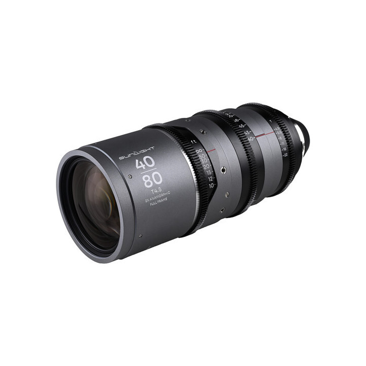 Laowa VE4080PLS - Sunlight 40-80mm T4.5 2x FF Anamorphic Zoom (ARRI PL, Silver)