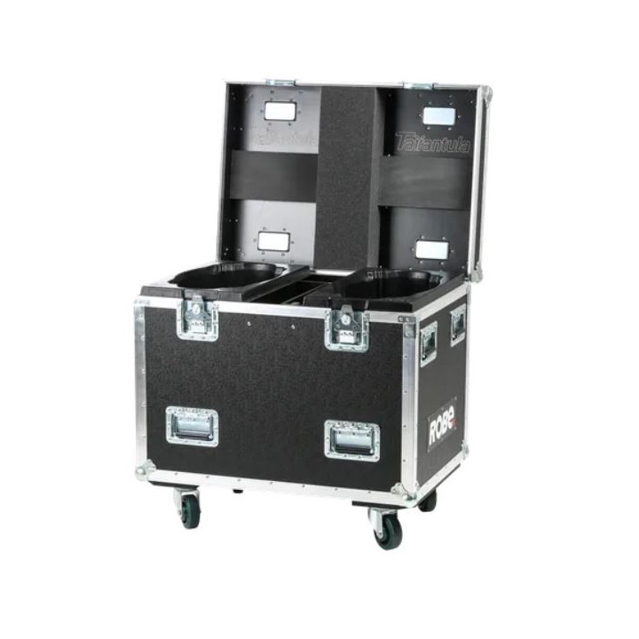 Robe lighting 10718092 - ROBIN LedPOINTE/W in Dual Top Loader Case