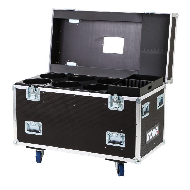 Robe lighting 10120239 - Six-Pack Top Loader Case for ROBIN iParFect 150