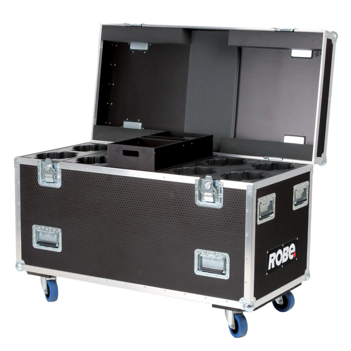 Robe lighting 10120240 - Eight-Pack Top Loader Case for ROBIN iParFect 150