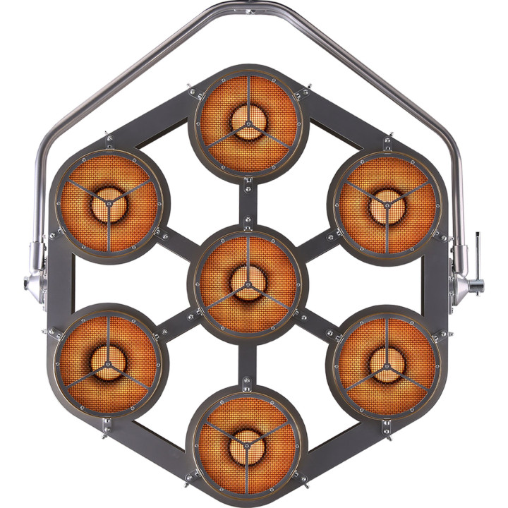 Robe lighting 10755001 - pixelPATT in Dual Top Loader Case