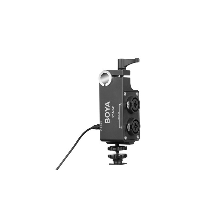 Boya BY-MA2 - Adattatore Audio XLR
