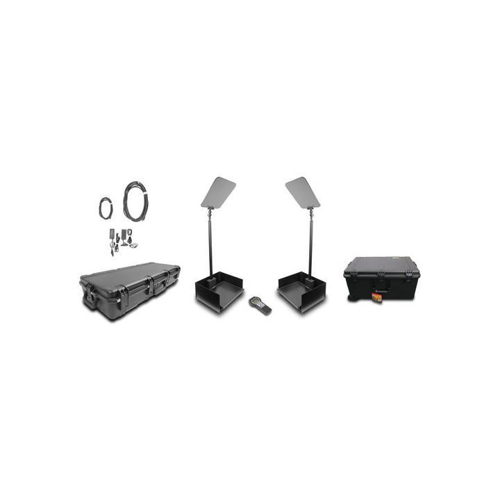 Prompter People PRO-SP19PHB-AUTO - Q-Gear STAGE PRO 19" AUTOSTEP