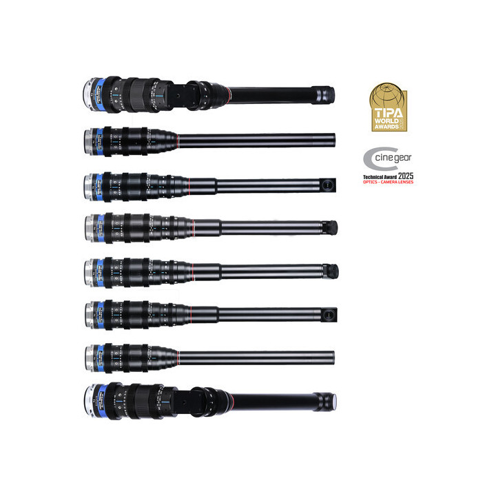 Laowa VE8LENSPROBEZOOM - Probe Zoom 8-lens Bundle (1524mm T8, 1535mm T12 + Direct, Periscope, 35° Degree, 90° Degree)
